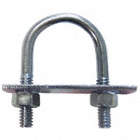 U-Bolt; 1/4" x 1-3/8"