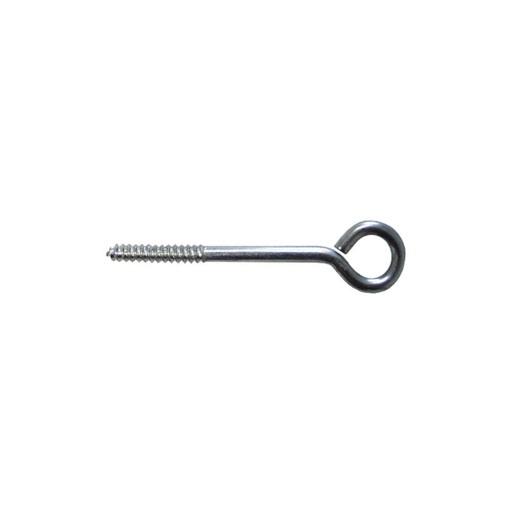 Lag Screw Eyebolt; 3/8" Dia x 3/8" Long