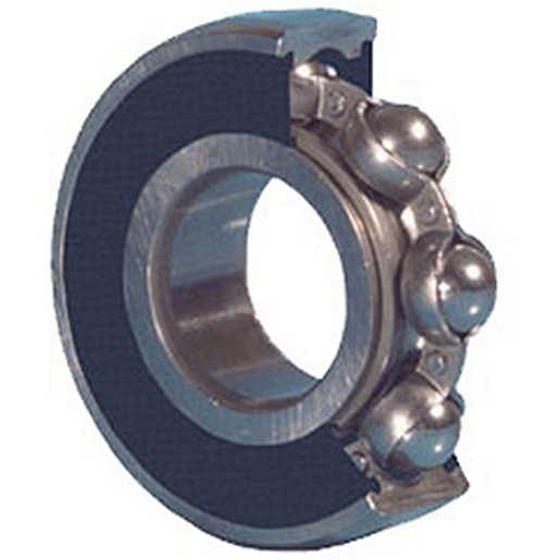 Single Row Ball Bearing; 1" Bore; 2" Outside Diameter; 9/16" Outer Race Width