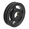 Transmission Pulley; 2 Grooves; 5-3/4" Outside Diameter; Bushed; H Bushing Series; 3L | 4L | A Belt Series