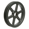 Transmission Pulley; 2 Grooves; 10-3/4" Outside Diameter; Bushed; H Bushing Series; 4L | A | 5L | B Belt Series