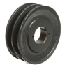 Transmission Pulley; 2 Grooves; 5-1/4" Outside Diameter; Bushed; H Bushing Series; 4L | A | 5L | B Belt Series
