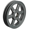 Transmission Pulley; 2 Grooves; 8-3/4" Outside Diameter; Bushed; H Bushing Series; 4L | A | 5L | B Belt Series