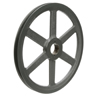 Transmission Pulley; 1 Groove; 12-3/4" Outside Diameter; Bushed; H Bushing Series; 4L | A | 5L | B Belt Series