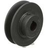 Transmission Pulley; 1 Groove; 3.35" OD; Bushed; 4L | A | 5L | B Belt Series
