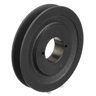 Transmission Pulley; 1 Grooves; 5.45" Outside Diameter; Bushed; H Bushing Series; 4L | A | 5L | B Belt Series