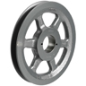 Transmission Pulley; 1 Groove; 7-3/4" Outside Diameter; Bushed; H Bushing Series; 4L | A | 5L | B Belt Series