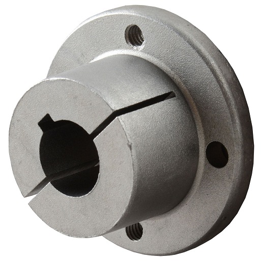 1-7/16" Bore; 1-5/8" Outside Diameter; 1-1/4" Length Thru Bore; H Bushing Series; Keyway; Split Taper Bushing
