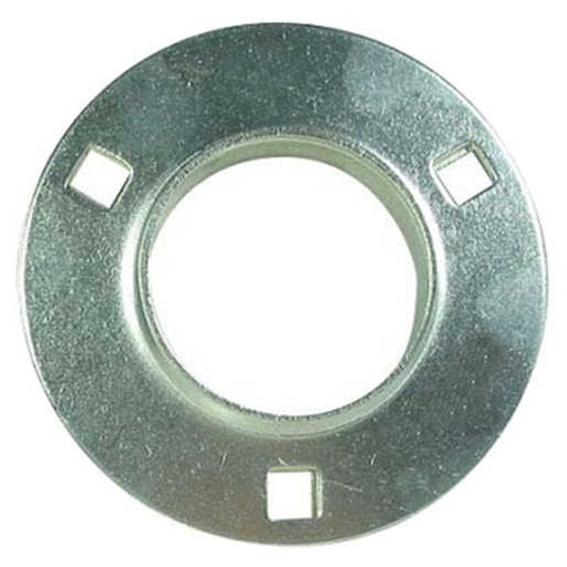 PF207 FLANGE BLOCK HOUSING ; PRESSED STEEL 3-BOLT
