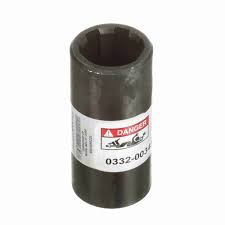 Splined Coupling; Female 540 x Female 1.75" Round