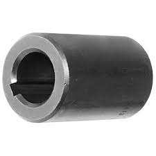 Round Bore Coupling; 1.25" Round w/ Keyway; 3" Long