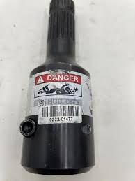 Splined PTO Adaptor; Clamp Style; Female Large 1000 x Male Small 1000