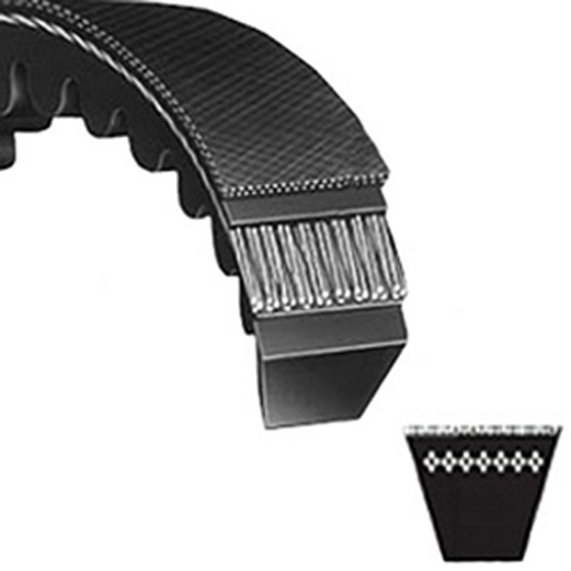 "5VX" series cogged v-belt, 67" outside measurement
