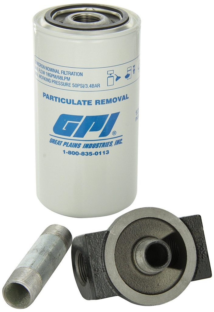 GPI Filter Kit; Adapter, Filter and Nipple 