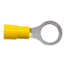 12-10 AWG 3/8" Vinyl Ring Connectors