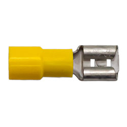12-10 AWG .250 Vinyl Female Quick Connectors