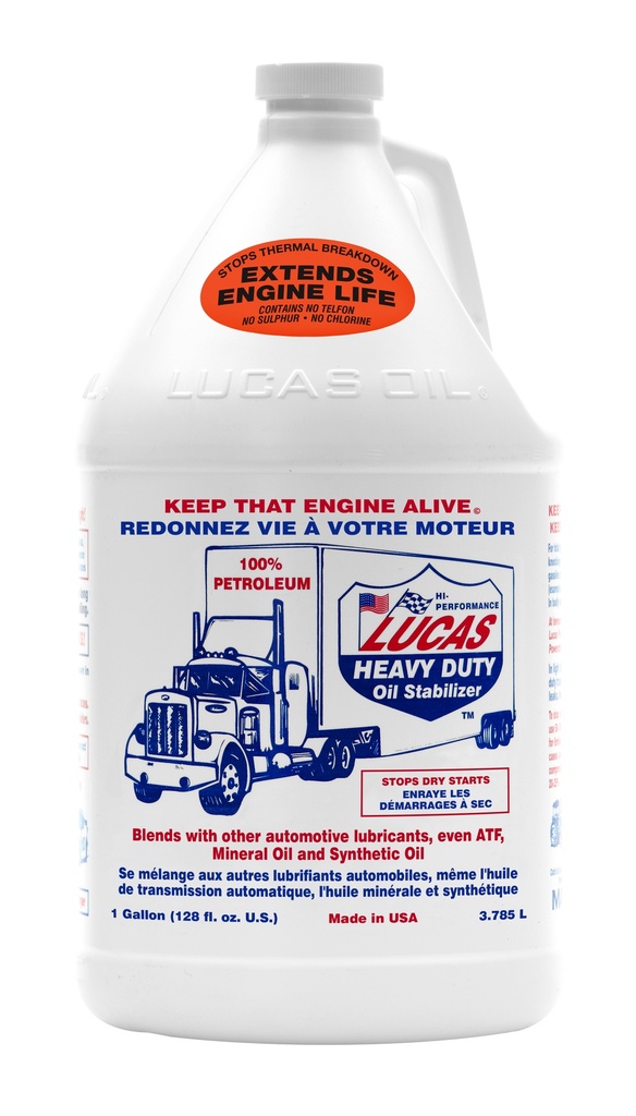 Heavy Duty Lucas Oil Stabilizer, 1 Gallon / 3.786 L