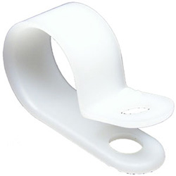 3/8" Natural Light Duty Nylon Cable Clamp