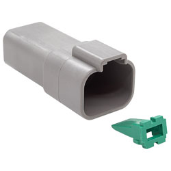 4-Way Deutsch DT Series Receptacle & Wedgelock