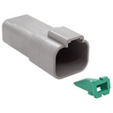 4-Way Deutsch DT Series Receptacle & Wedgelock