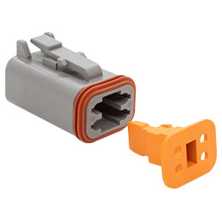 4-Way Deutsch DT Series Plug & Wedgelock