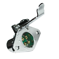 4 Pole Female Socket Trailer Connector