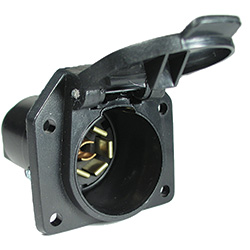 7 Pole Female RV ABS Socket Trailer Connector