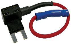 16 AWG 10A MIN Blade Add-A-Circuit Fuse Holder