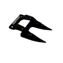 Middle Center Guard; 12 mm; Open Top for Double Drive; HoneyBee