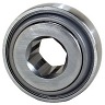 Ball Bearing; Single Row; 1.251" ID X 80MM OD X 36.52MM WD; 2 Seals; Hex Bore