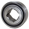 Ball Bearing; Single Row; 1.125" ID X 80MM OD X 18MM Outer WD X 36.5MM Inner WD; 2 Seals; Square Bore