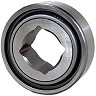 Ball Bearing; Single Row; 1-1/4" Square Bore X 3.3464" OD X 1.189" Outer WD X 1.437" Inner WD