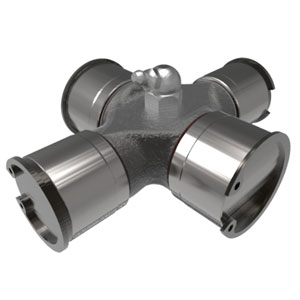 Series Metric 2480/AW35-80; Extended Life U-Joint; Bearing 1 is 27MM Cap Diameter x 94MM Cap to Cap; Bearing 2 is 32MM Cap Diameter x 76MM Cap to Cap