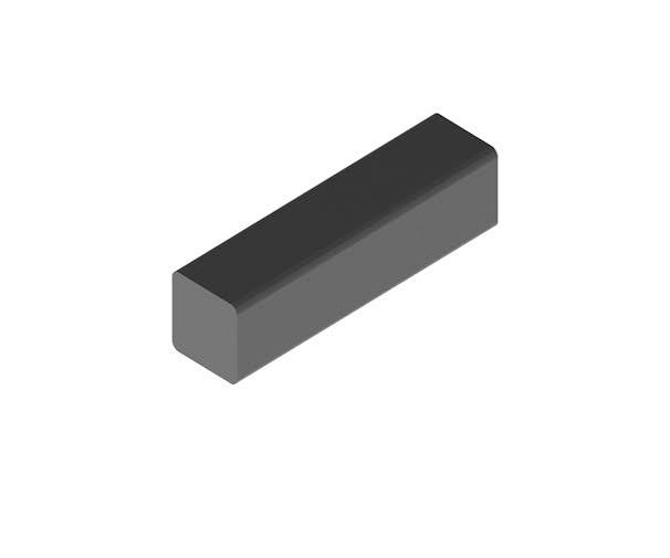Series 2600/44/55; Square Male Shaft; 1-5/16"; 72" Length