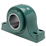 Pillow Block Bearing; 4 Bolt Pillow Block; 2-1/4" Bore; 2-3/4" Base to Center Height; Concentric Collar Mount; Tapered Roller Bearing
