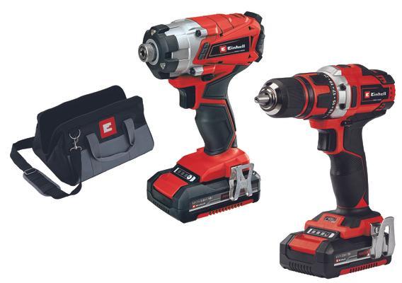 Cordless Drill/Driver & Impact Kit, Einhell