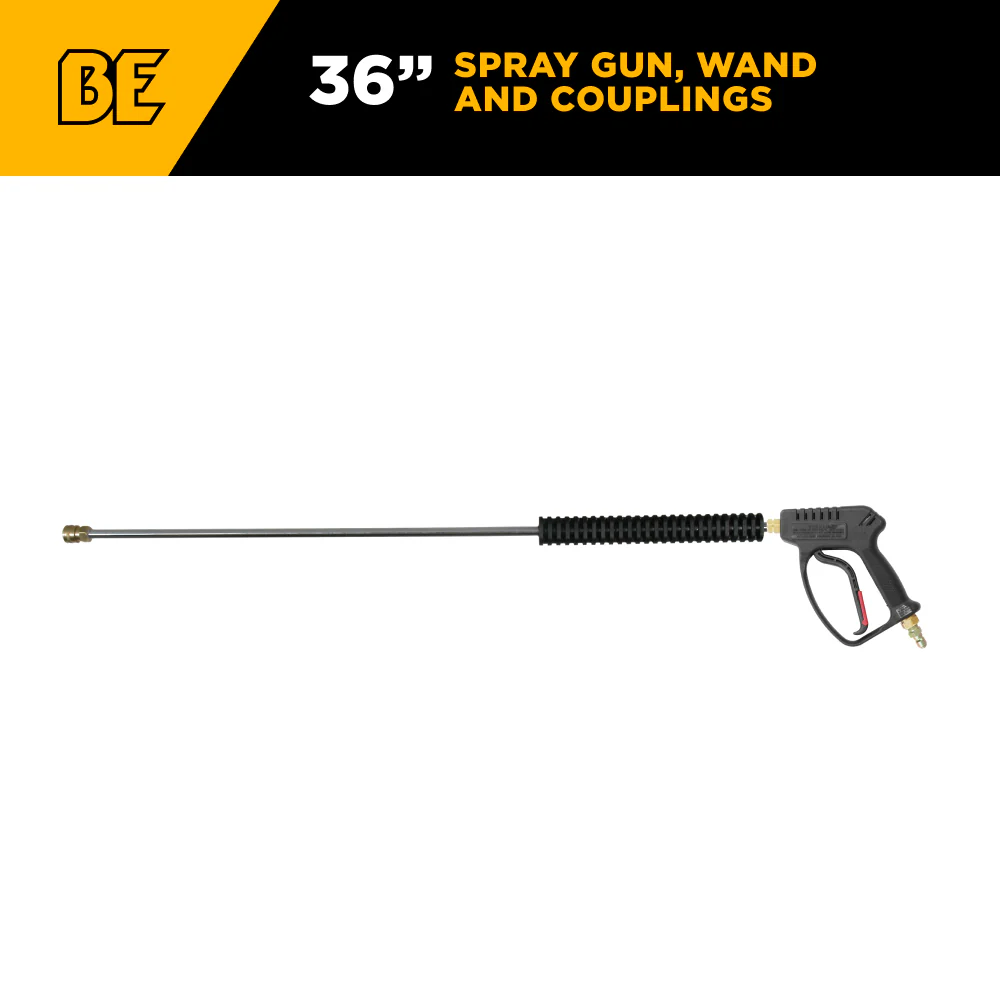 36" Pressure Washer Gun & Wand Assembly