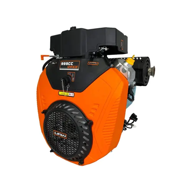 2V90F-3 37HP V-Twin Lifan Auger Engine With Electric Start