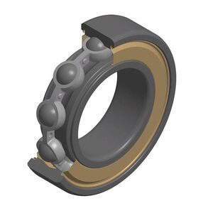 Radial/Deep Groove Ball Bearing - Straight Bore, 35 mm ID, 80 mm OD
