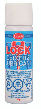 Lock De-Icer & Lubricant