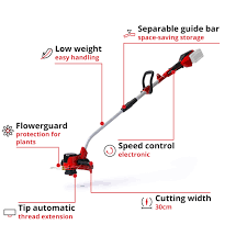 Cordless Telescopic String Trimmer; 36V, Einhell