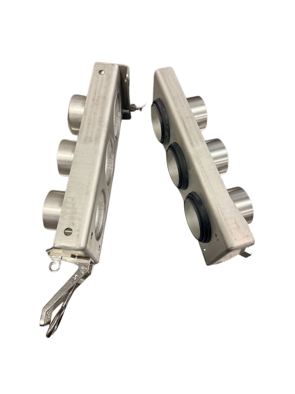 SS Quick Connector; 3 @ 2.5"