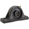 Pillow Block Bearing; 2 Bolt Pillow Block; 1-7/16" Bore; 1-7/8" Base to Center Height; Set Screw Mount; Ball Bearing; Relubricatable