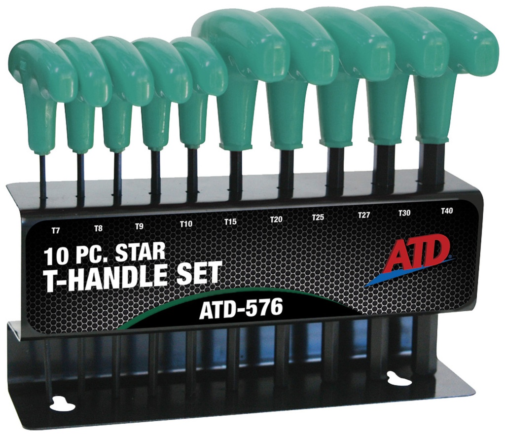 PG173 - 10PC TORX T-HANDLE SET