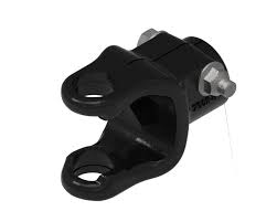 AW35 series yoke with 1 1/8 hex bore and clamp connection