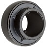 Insert Bearing; 1-3/8" Bore; 1.89" Length Thru Bore; Wide Inner Ring; 63/64" Outer Race Width; Spherical; 3.15" Outside Diameter; Relubricatable