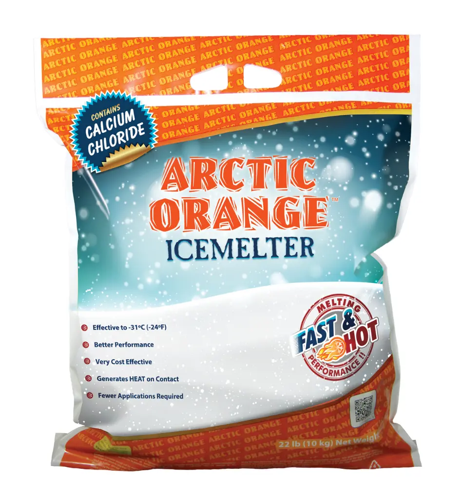 Arctic Orange Ice Melt; 22lb Bag