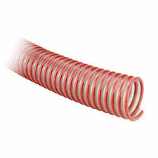 2.5" Universal Urethane Air Seeder Hose; Red; 100' Roll