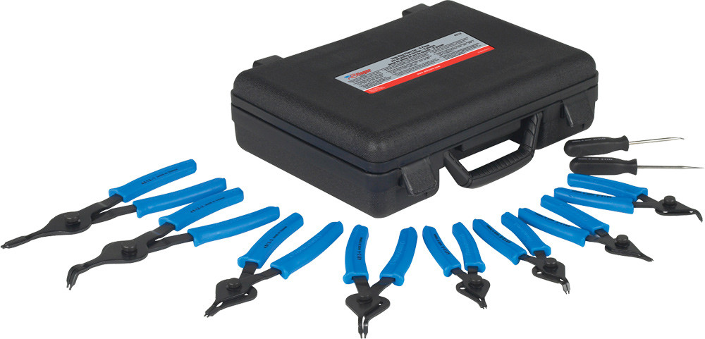 PG200 - 8 PC SNAP RING PLIERS SET