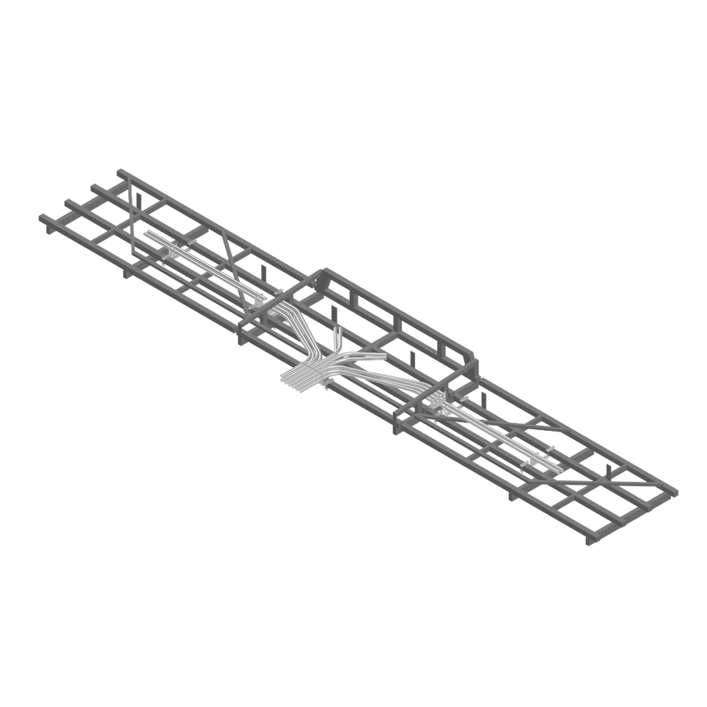Flexicoil 5000 Kit for 45 FT - 6 Run Double Shoot - TBH Cart - 1997